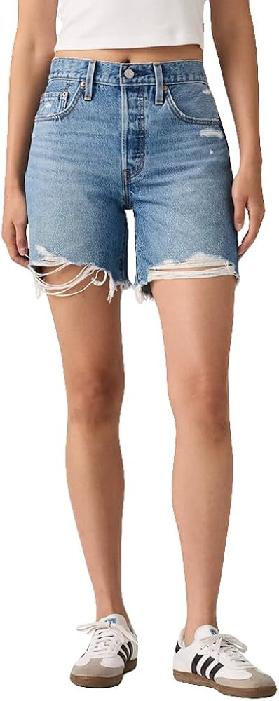 Levi's Women's 501\u00ae Mid-Thigh Shorts | Amazon (US)