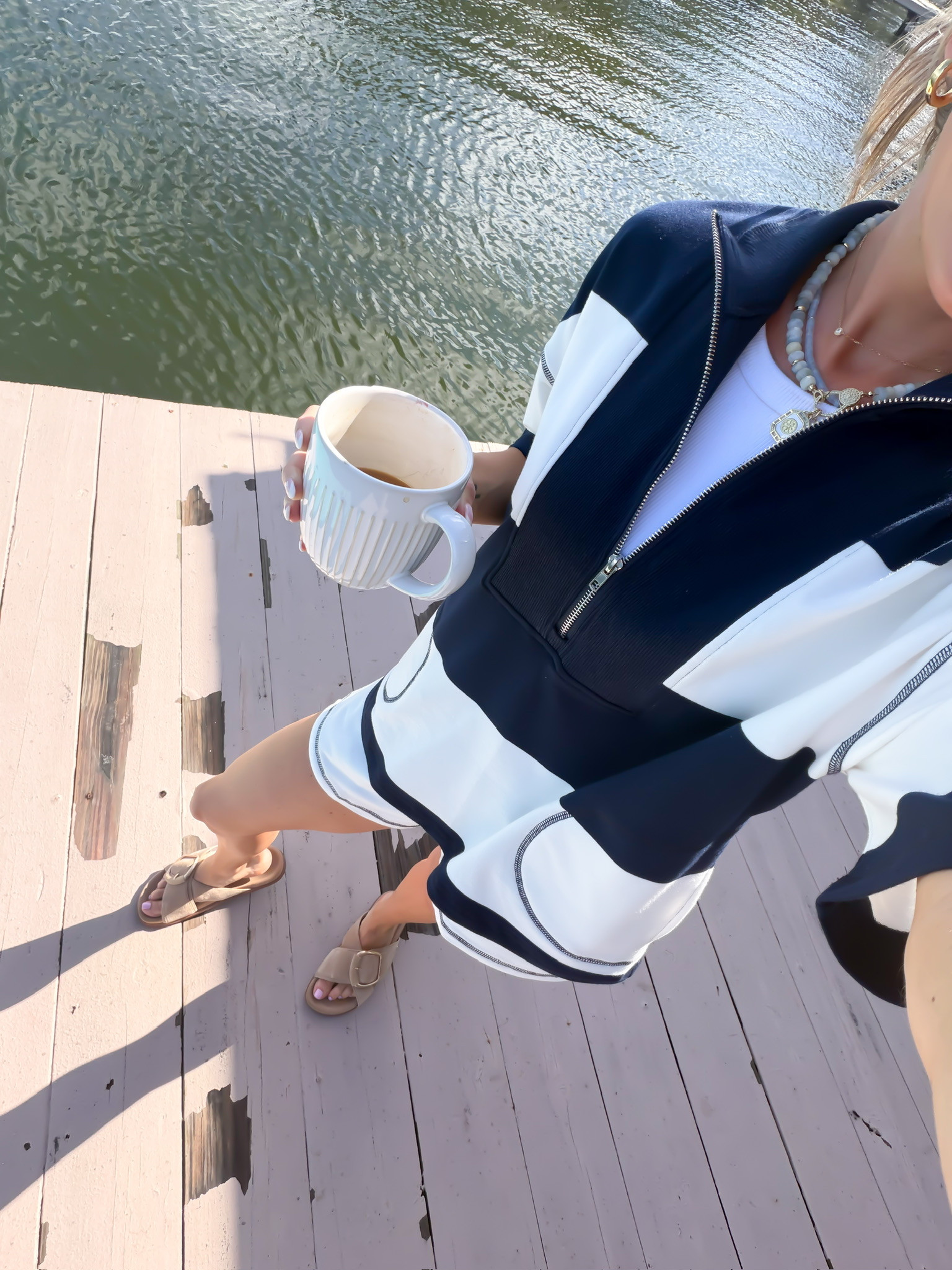 The perfect lake day set that's comfy and cute! I'm wearing a size xs! 

 #LTKSeasonal #LTKActive #LTKTravel