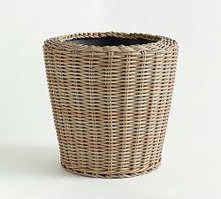 Monterey Woven Round Planters | Pottery Barn (US)