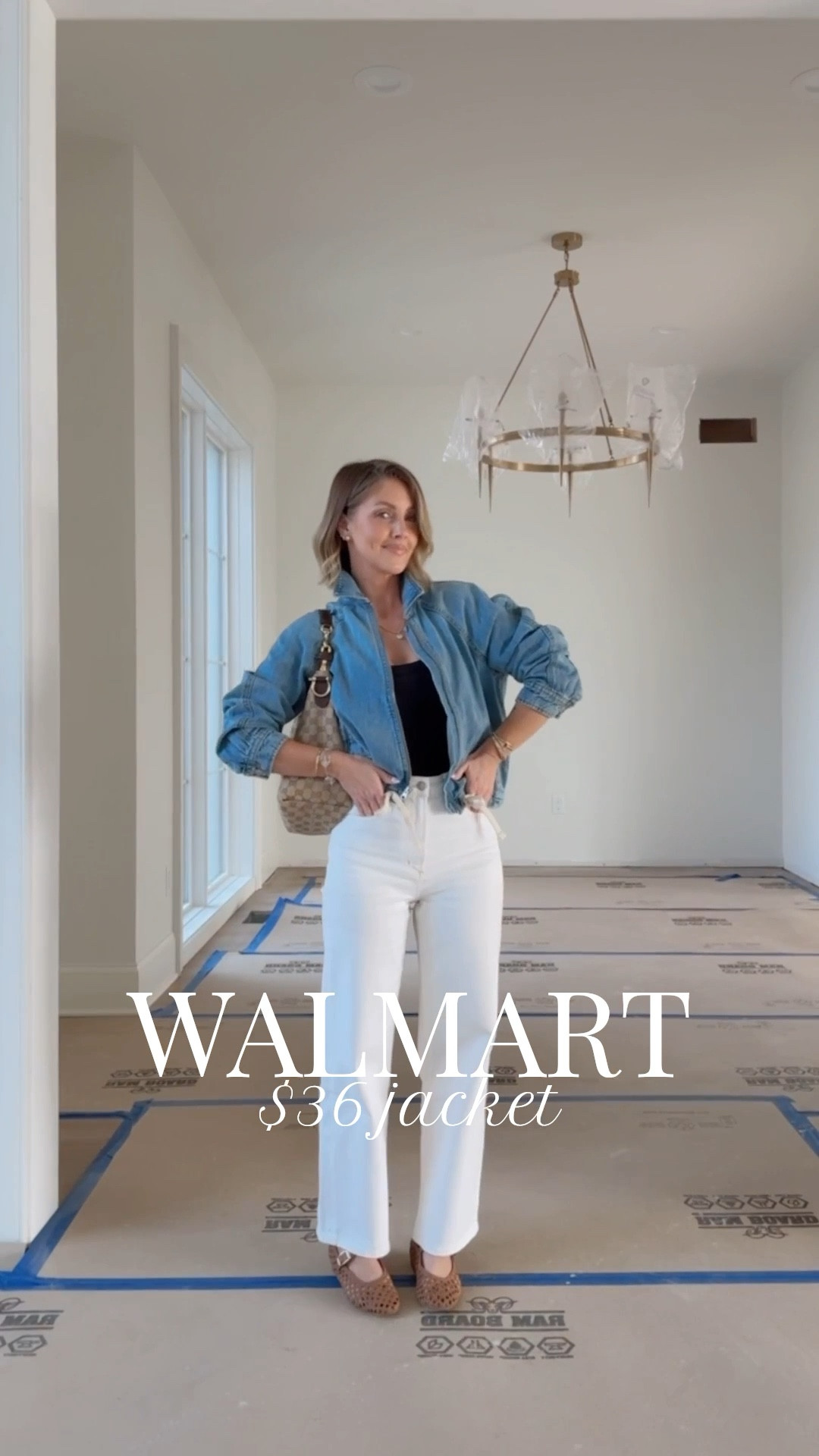 This jacket is $36 from Walmart!!
XS bra free tank / XS denim jacket / 24 jeans / shoes are true to size 


#LTKSeasonal #LTKootd #LTKPetite