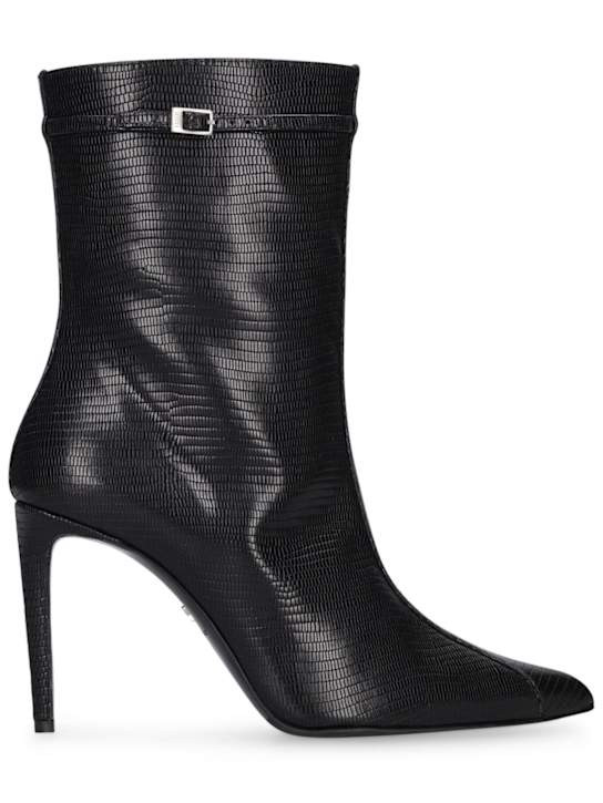 90mm Leather ankle boots | Luisaviaroma