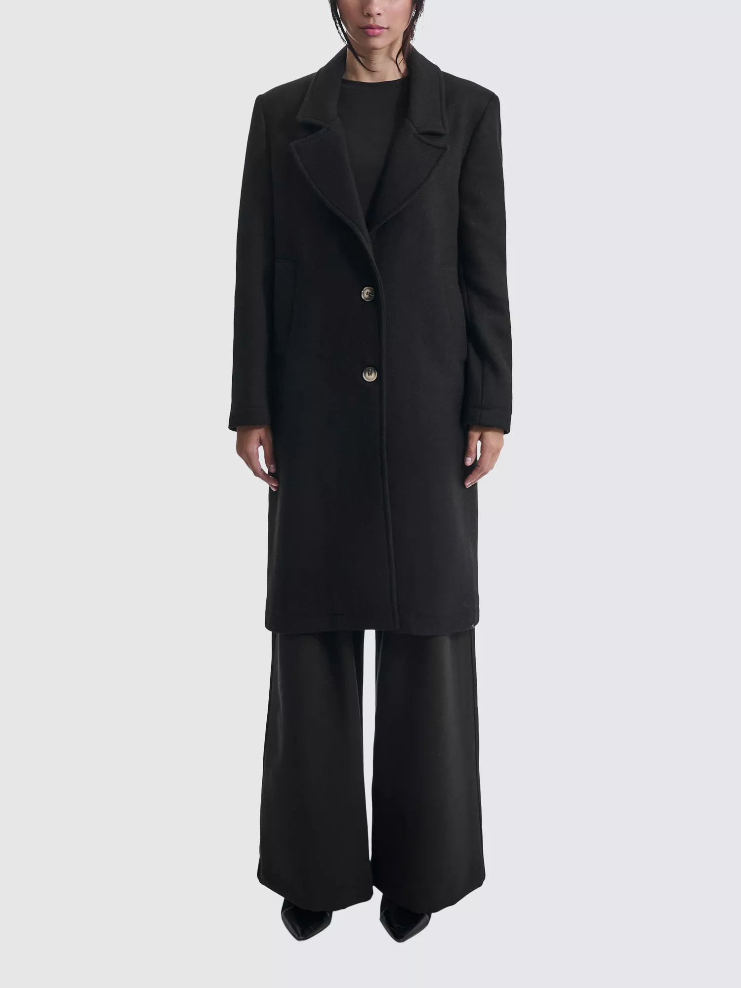 James Lakeland Wool Blend Tailored Coat | John Lewis (UK)