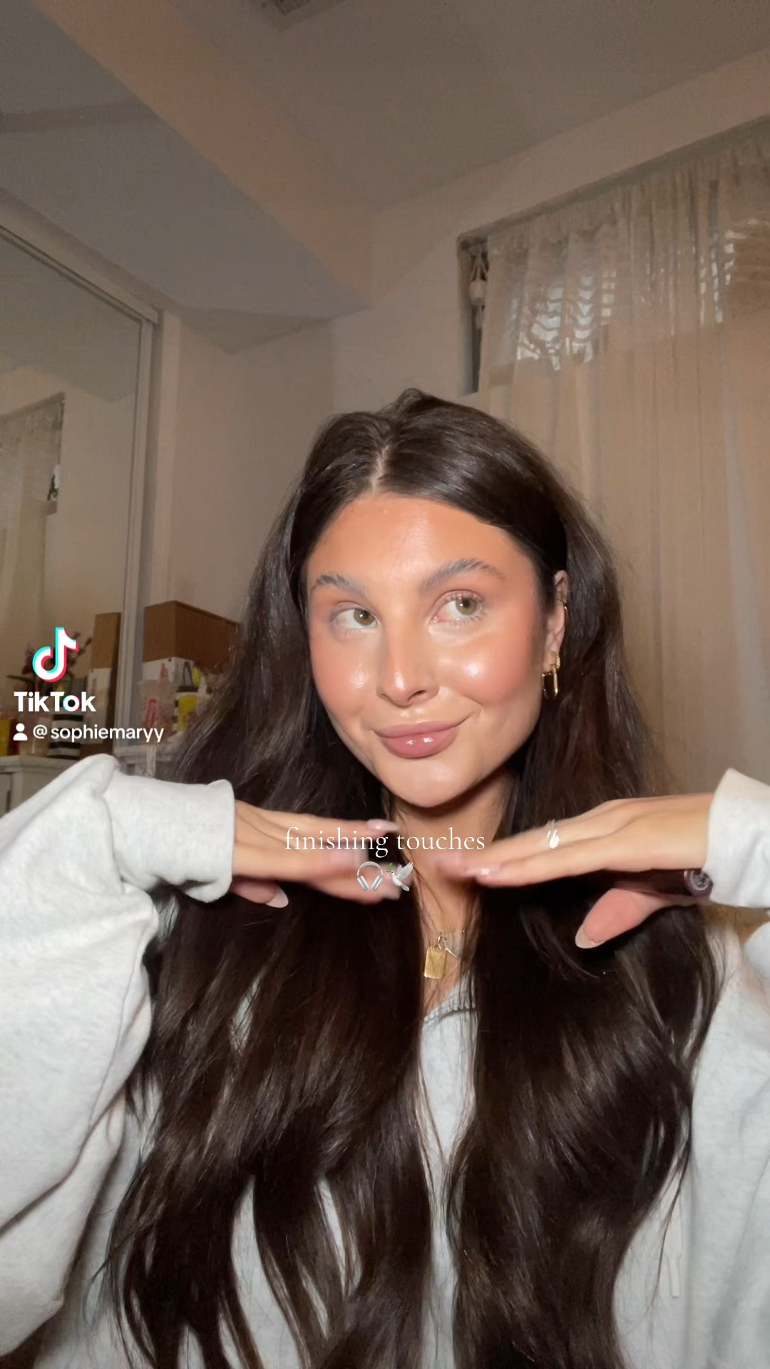 finishing touches 🕊️