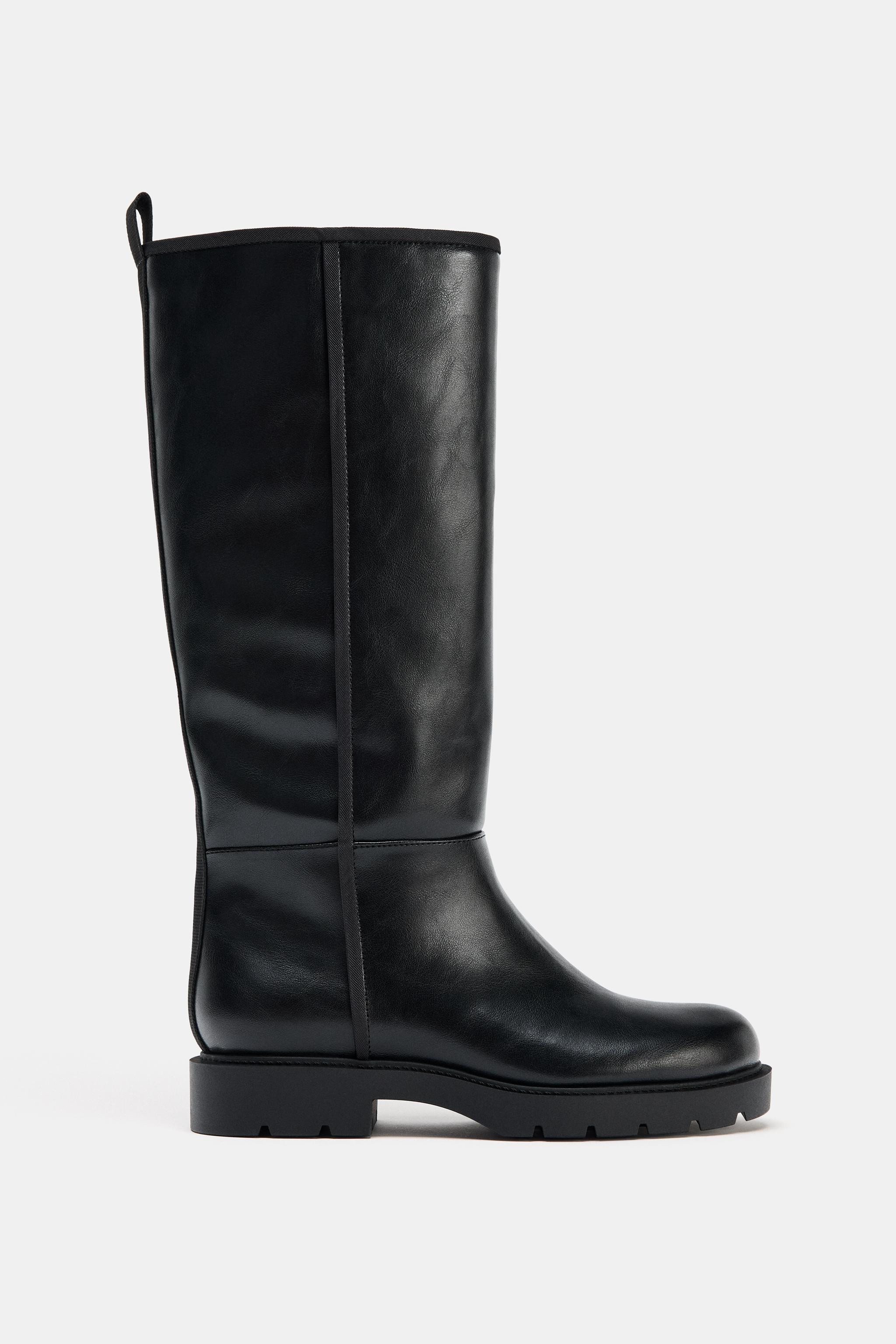 TOPSTITCHED BOOTS | Zara UK