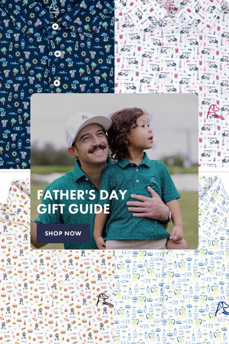 Rhoback golf polo and swim
Father Son Matching 
Father’s Day Gifts 

#LTKGiftGuide #LTKMens #LTKFindsUnder100