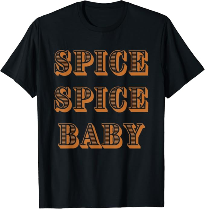 Fall Graphic Tees - Spice Spice Baby Large Font T-Shirt | Amazon (US)