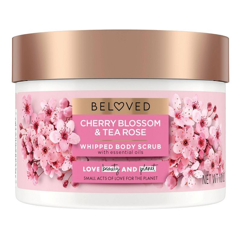Beloved Cherry Blossom & Tea Rose Body Scrub - 10oz | Target