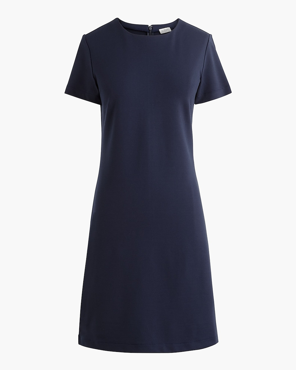 Short-sleeve ponte knit dress | J.Crew Factory