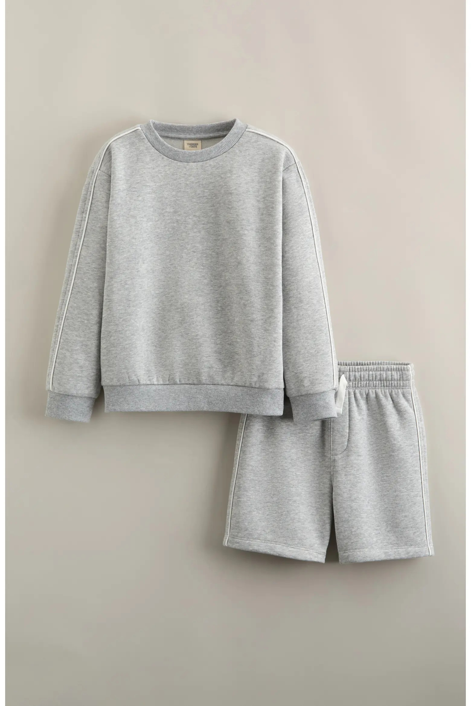 Kids' Piped Sweatshirt & Shorts Set (Men) | Nordstrom | Nordstrom