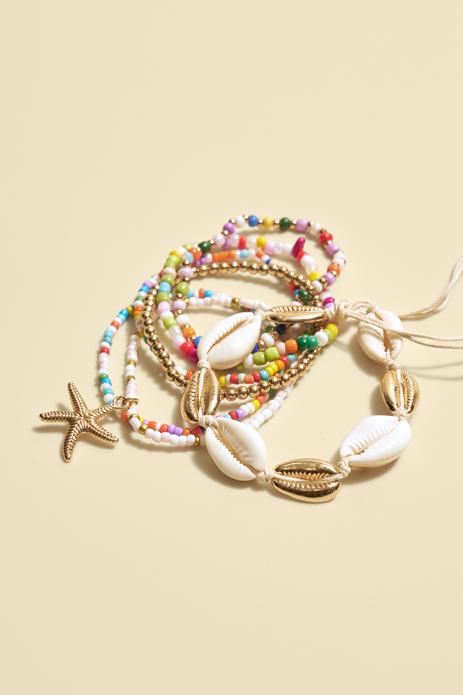 Island Colors Beaded Bracelet Set | Cupshe US