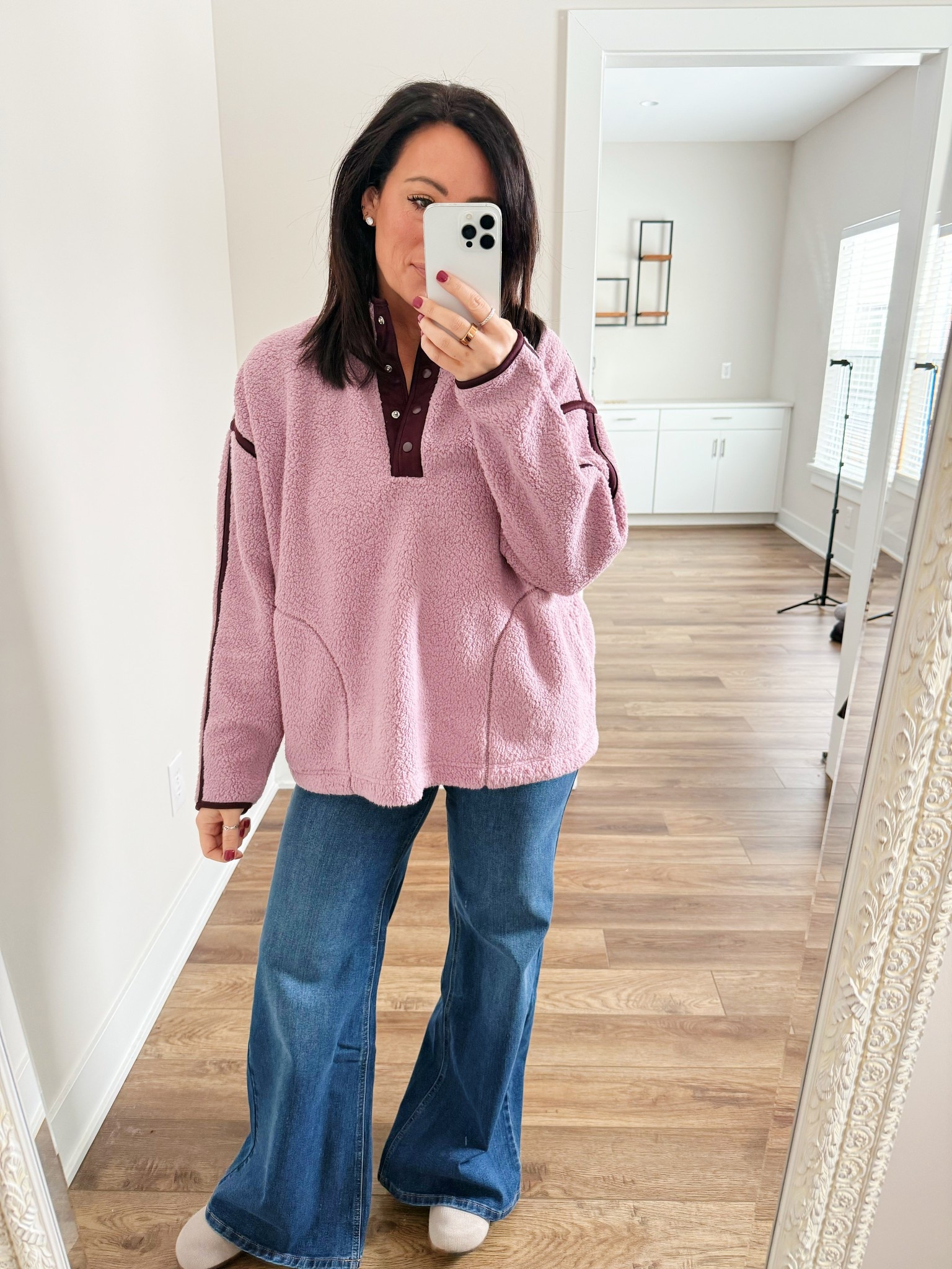 WALMART HAUL 
• size 1X fleece - fits like an XL
• size 6 denim 

#LTKFindsUnder50 #LTKHoliday #LTKootd