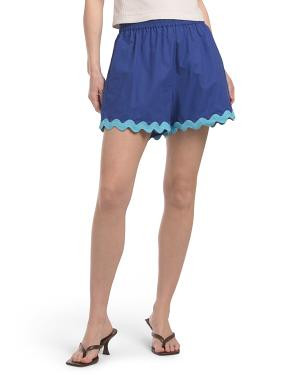 Scalloped Details Shorts | TJ Maxx