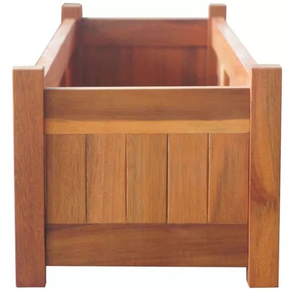 Acacia Wood Planter Box | Wayfair North America