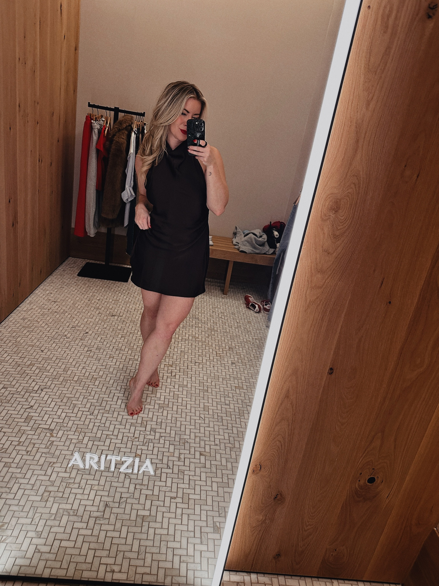 Aritzia try on, haul, holiday dress, satin dress

#LTKHoliday #LTKgrwm #LTKGiftGuide
