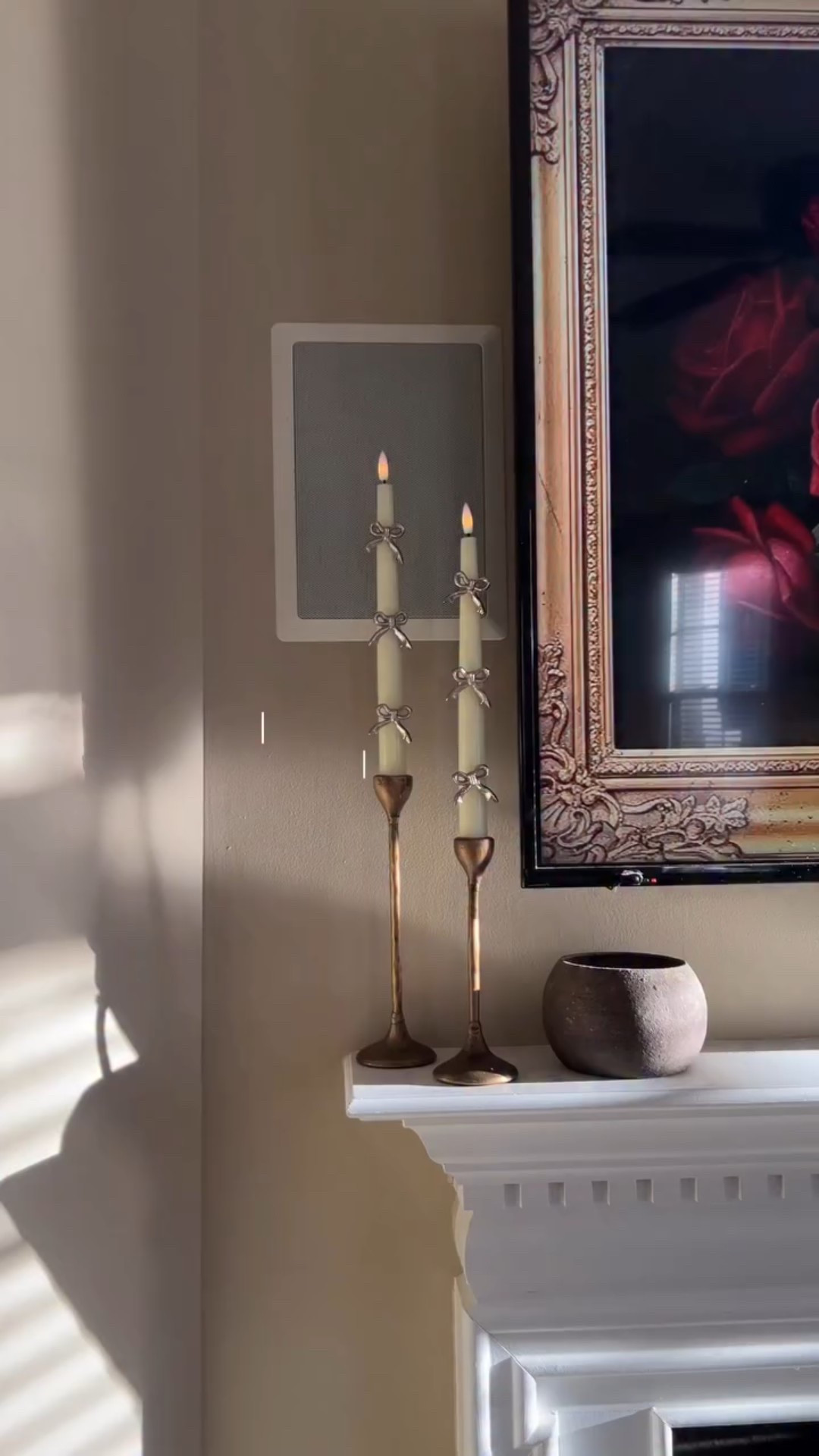 Minimal and moody Valentine’s Day decor ♥️🏹🕯️ I love decorating for each season but wanted to keep the same neutral, moody vibe I had. I loveee how this turned out 🥰

#valentinesdaydecor #valentinesdecor #moodydecor #homedecor 
Neutral valentines decor, subtle valentines decor

#LTKHome