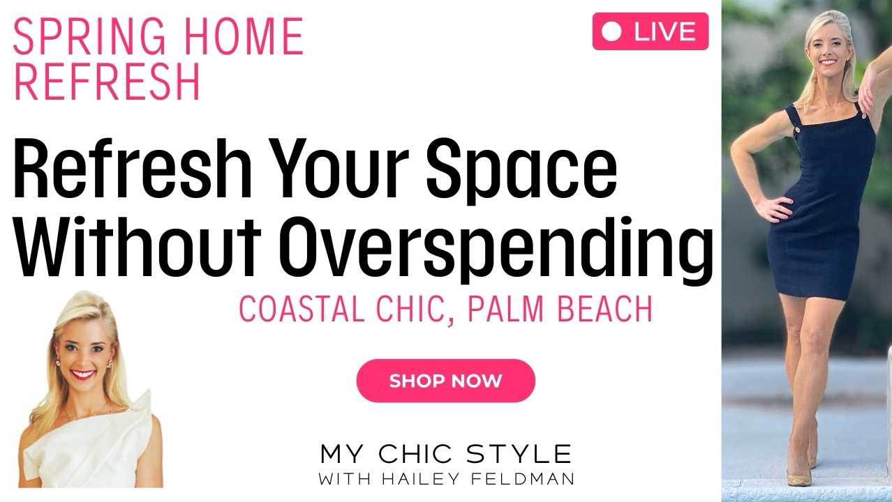 Hi! Welcome back to My Chic Style! I'm Hailey, your trusted guide to discovering the best classic chic products online. Affordable Amazon Home Finds: Spring Home Refresh Haul (Coastal, Palm Beach Chic) Amazon Live Recording available on my Amazon Live Shopping Channel & YouTube Channel.

 🌸 Ready to refresh your space with that effortless Palm Beach chic vibe—without overspending? In my Spring Home Refresh Haul, I share my favorite affordable Amazon home finds, from breezy coastal wall art to classic blue and white vases and white fake flowers. Over 35 products, perfect for a spring home update on any budget! Shop chic, affordable finds to elevate every corner of your home, whether you're decorating a small apartment like me or looking for inspiration to refresh your home, these ideas are perfect for any space.

✨ 30+ handpicked items 
🌴 Coastal + Palm Beach-inspired decor
🌷 Budget-friendly Amazon home pieces
🌸 Spring-ready home styling tips you can do today & Seasonal decor tips 
🛋️ Luxurious 100% Cotton Bedding, Sheets & Blankets
🪴 Air Purifiers & My Favorite Natural Cleaning Supplies 

 

#LTKHome #LTKStyleTip #LTKWatchNow