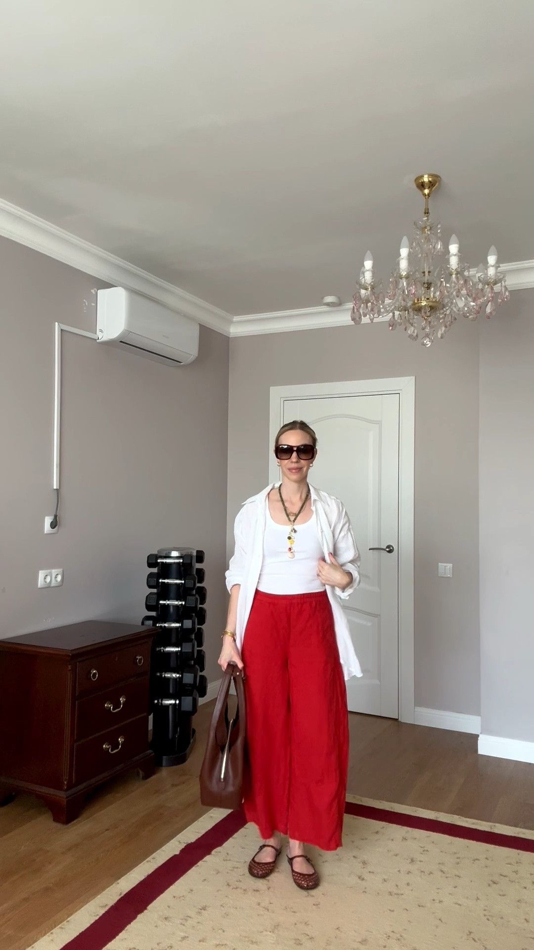 Summer vacation outfit, linen shirt, linen barrel pants, seashell necklace, jelly shoes, beach outfit

#LTKTravel #LTKSeasonal #LTKSaleAlert