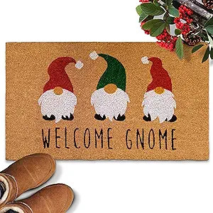 Welcome Gnome Merry Christmas Door Mat Outdoor Funny 30x17 Inch, Gnome Welcome Mat Funny Christma... | Amazon (US)