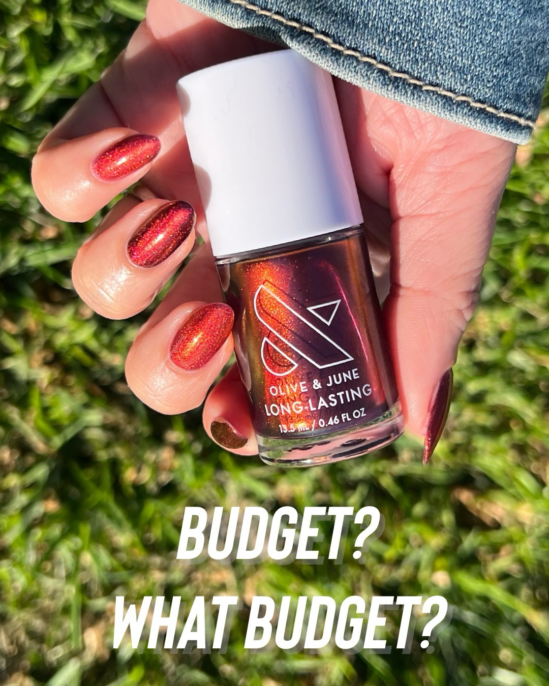 Budget? What Budget (orange pink duochrome from @oliveandjune)

This shift is wild in the best way 🍑✨ Budget? What Budget moves from peach to pink to orange-gold depending on the lighting. It feels like a warm holiday glow on your nails and is so magical! 🤩 

Use SALE25 and shop via my LTK link in bio. Once the sale ends, CARINA20 saves you 20% off your first System 💅 




#LTKBeauty #LTKCyberWeek #LTKHoliday
