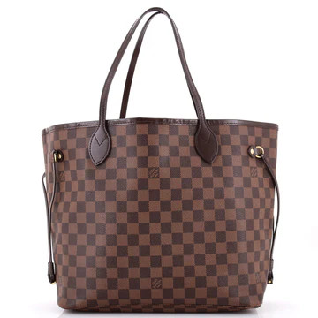 Louis Vuitton Neverfull NM Tote Damier MM Brown 4001481 | Rebag
