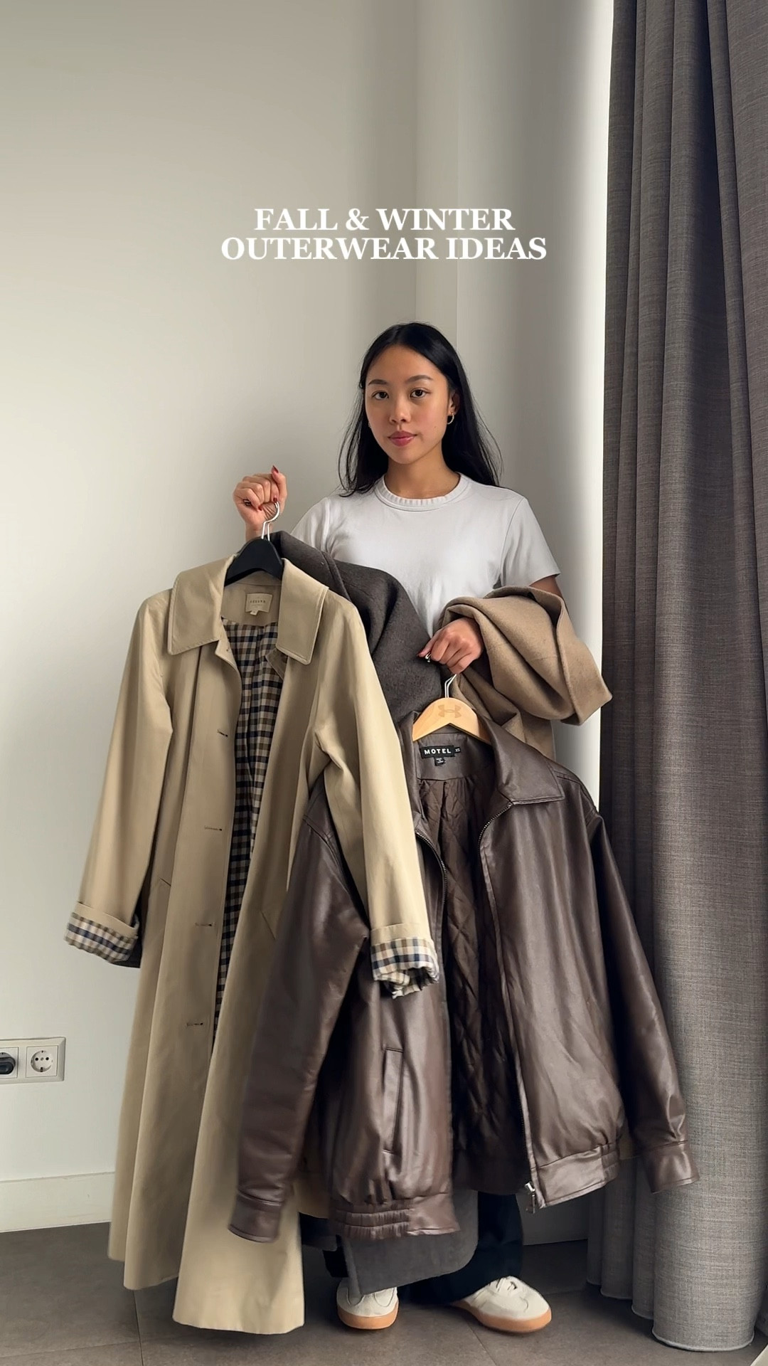 Outerwear for fall & winter: 100% wool coat, cashmere coat, short wool coat, trench coat and leather jackett

#LTKGiftGuide #LTKHoliday #LTKCyberWeek