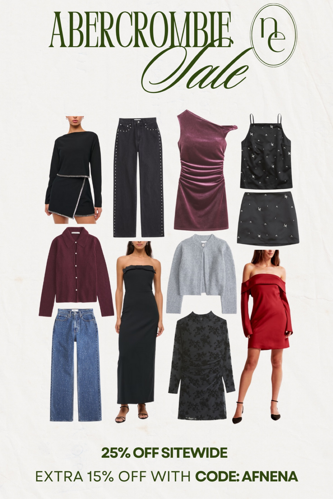 Use code AFNENA for an extra 15% OFF @Abercrombie! Entire site is 25% off for myAF members + extra 15% off all YPB! #abercrombiepartner 


Holiday outfit 
Holiday party outfit 
Thanksgiving outfit 
Abercrombie jeans
Abercrombie code 
Gifts for her 
Gift ideas for her 

#LTKFindsUnder100 #LTKStyleTip #LTKHoliday