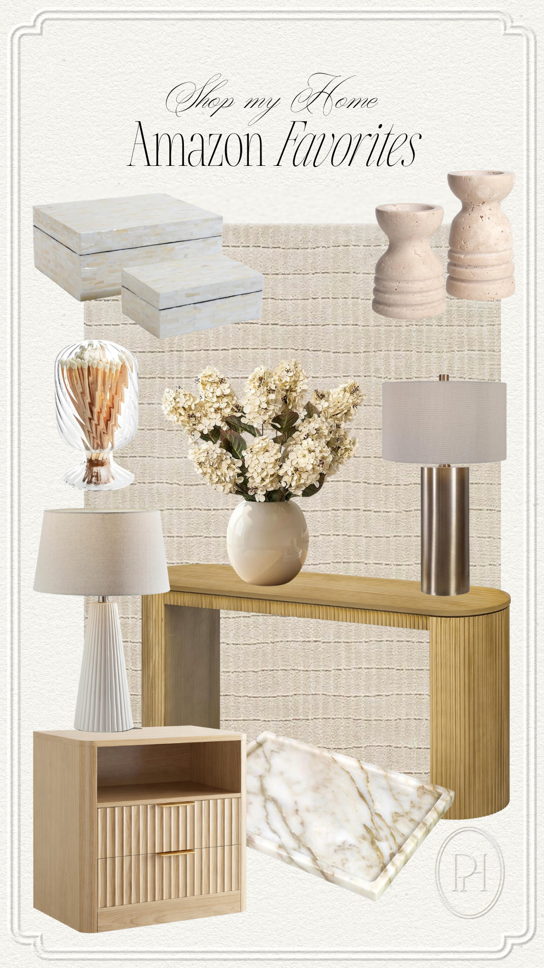 Some of my recent favorites in my home at Amazon!

neutral rug, tan area rug, light brown rug, bedroom rug, living room rug, fluted console table, fluted nightstand, bedroom furniture, entryway table, fluted table lamp, gold table lamp, white table lamp, decorative boxes, marble candlesticks, tapered candle holders, marble tray, decorative tray, faux florals, neutral florals, match holder, home decor, neutral decor, home accents 

 #LTKSeasonal #LTKHome