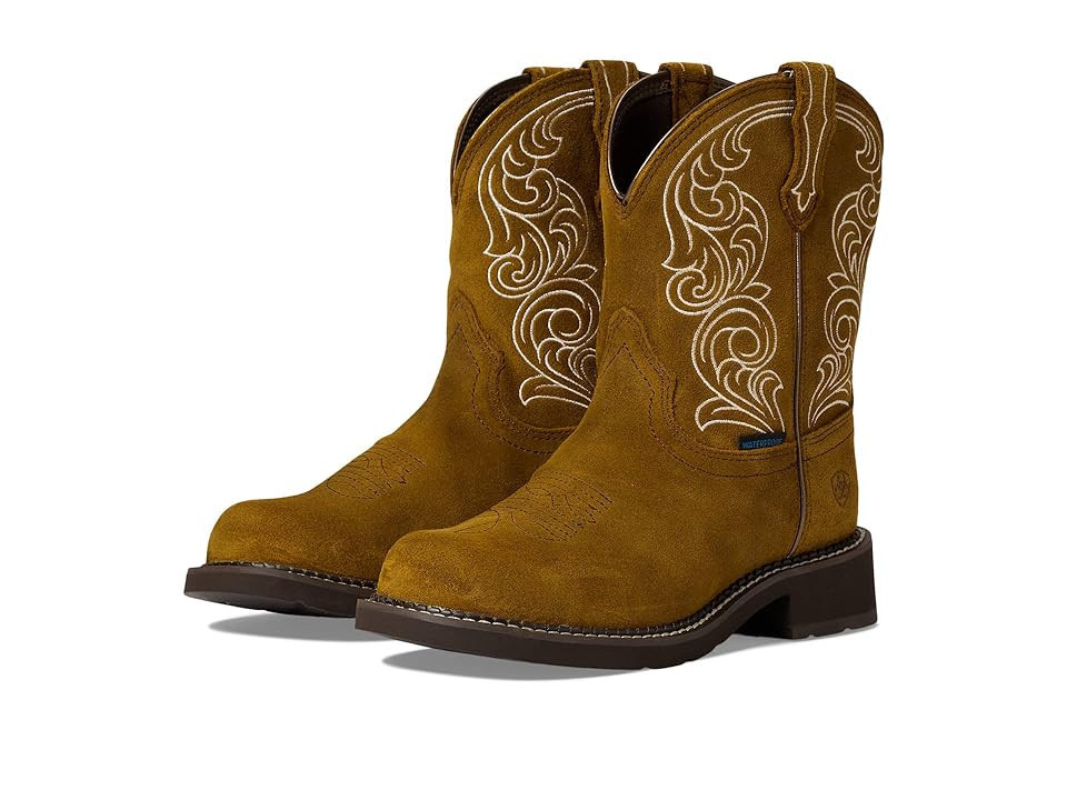 Ariat Fatbaby Heritage Waterproof Western Boot Women's Shoes Ginger Spice : 6.5 B - Medium, Synthetic | Zappos