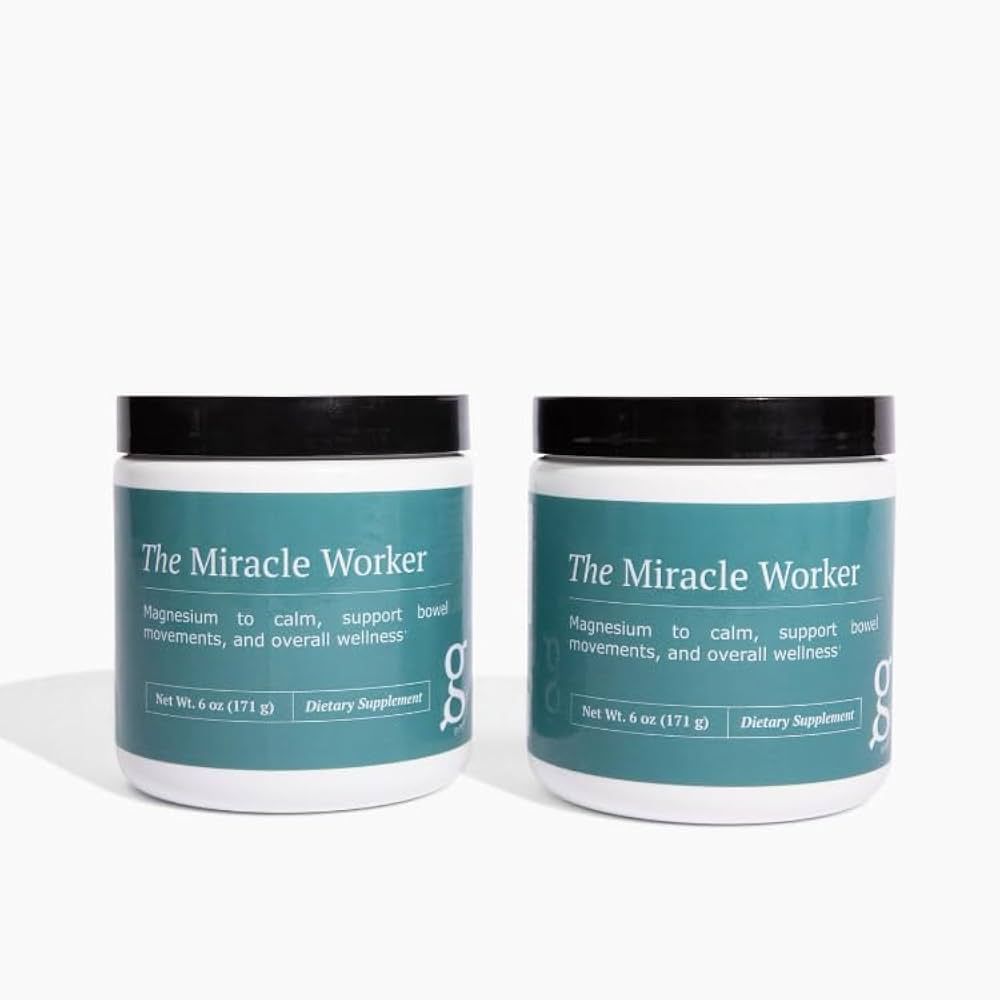 The Miracle Worker Magnesium Powder Supplement: Reduce Stress and Improve Sleep Quality and Regul... | Amazon (US)