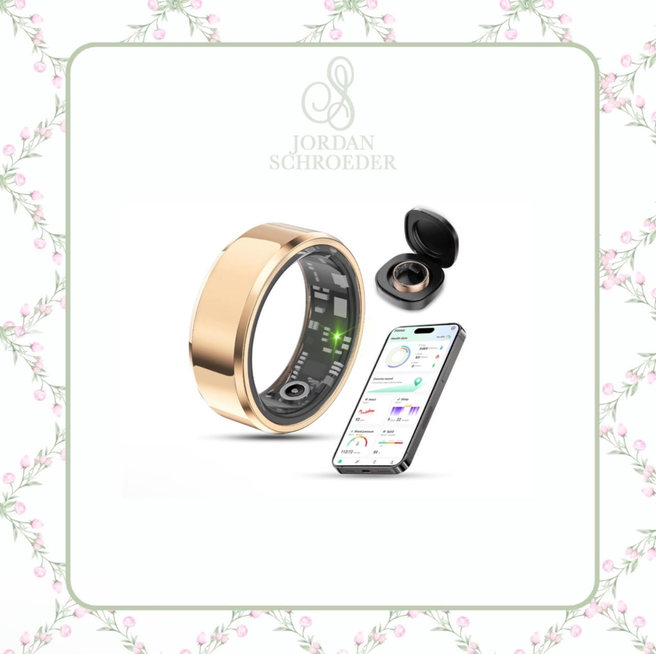 Health Rings for Women Men, Fitness Tracker with Heart Rate,Blood Oxygen, Blood Pressure, Sleep Tracker, Step Tracker, No Subscription Fee, IP68 Waterproof Smart Ring

#LTKU #LTKActive #LTKGiftGuide