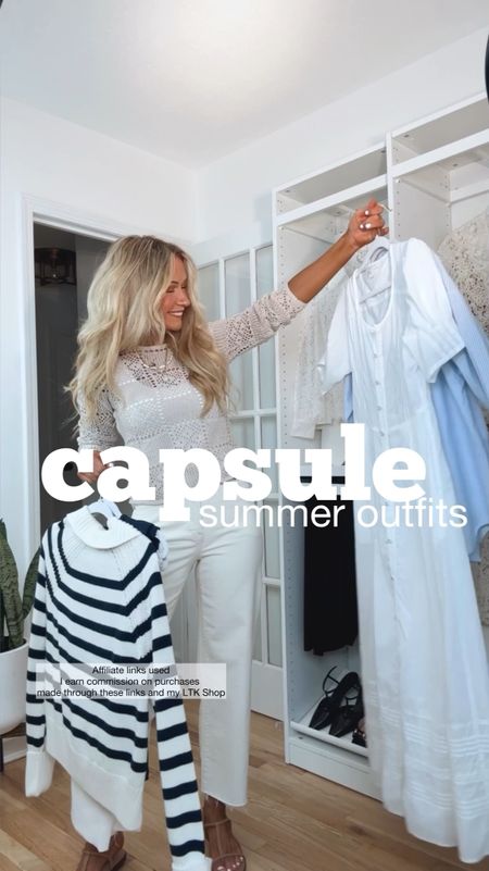 Summer capsule outfits 