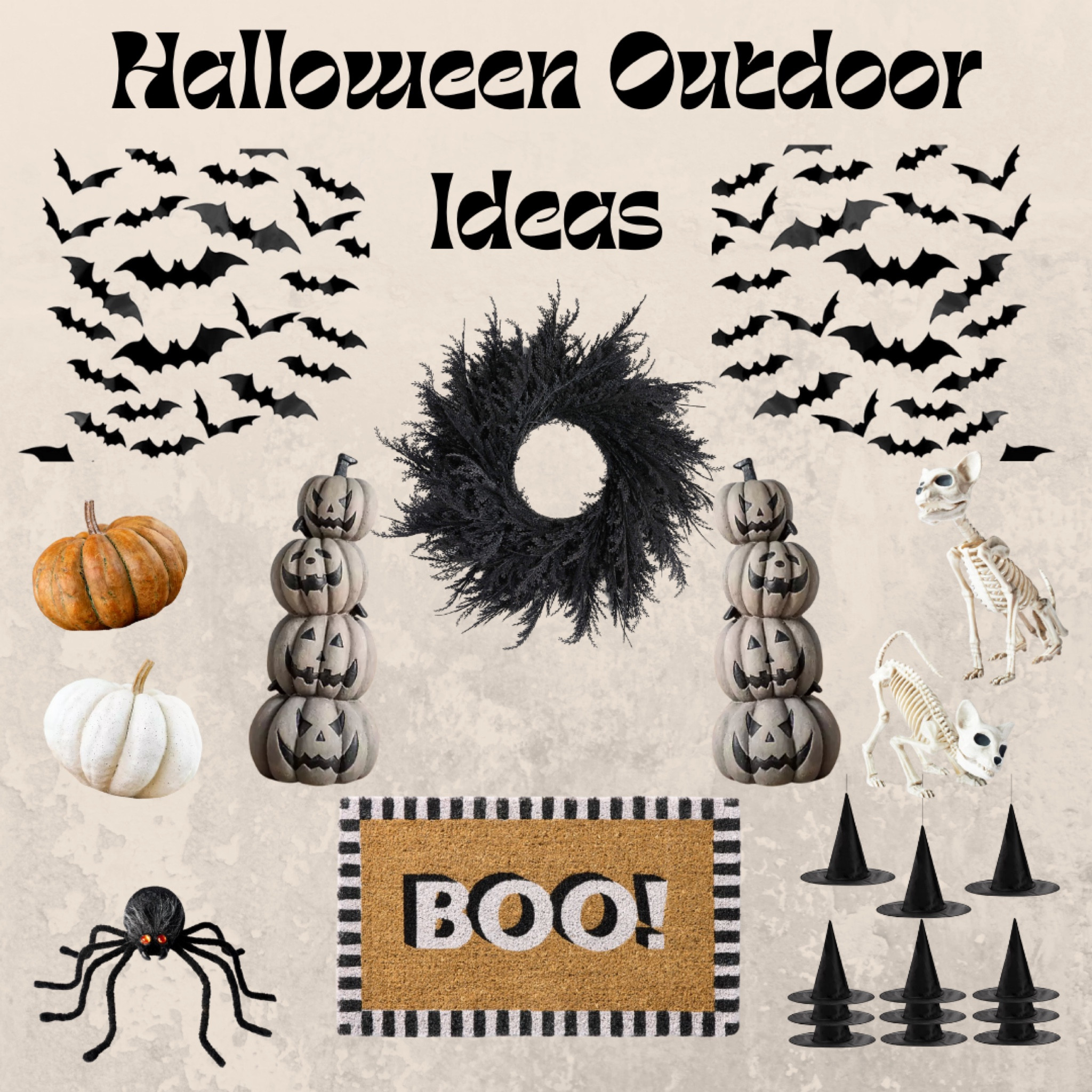 Halloween outdoor porch ideas 

#LTKHalloween #LTKSeasonal #LTKhome