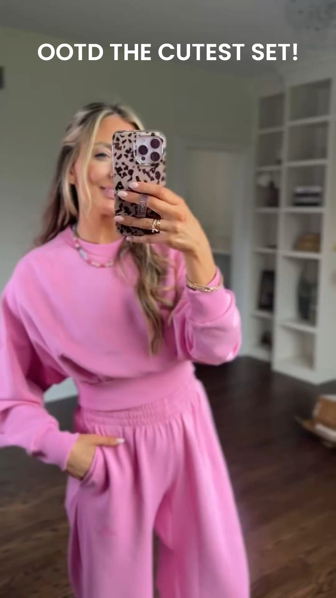 Happy Monday! Today is an errand day and it is a little bit chillier than last week so I am wearing the cutest loungeset from @adidas I own this in black but when I saw this fun pink color for spring I had to have it! I also grabbed the matching shorts for warmer days. And the sneakers are so comfy and cute! #CreatedWithAdidas #AdidasPartner 

Sizing info:
True to size small in the set and true to size 8.5 in the shoes!

#LTKmomlife #LTKootd #LTKgrwm