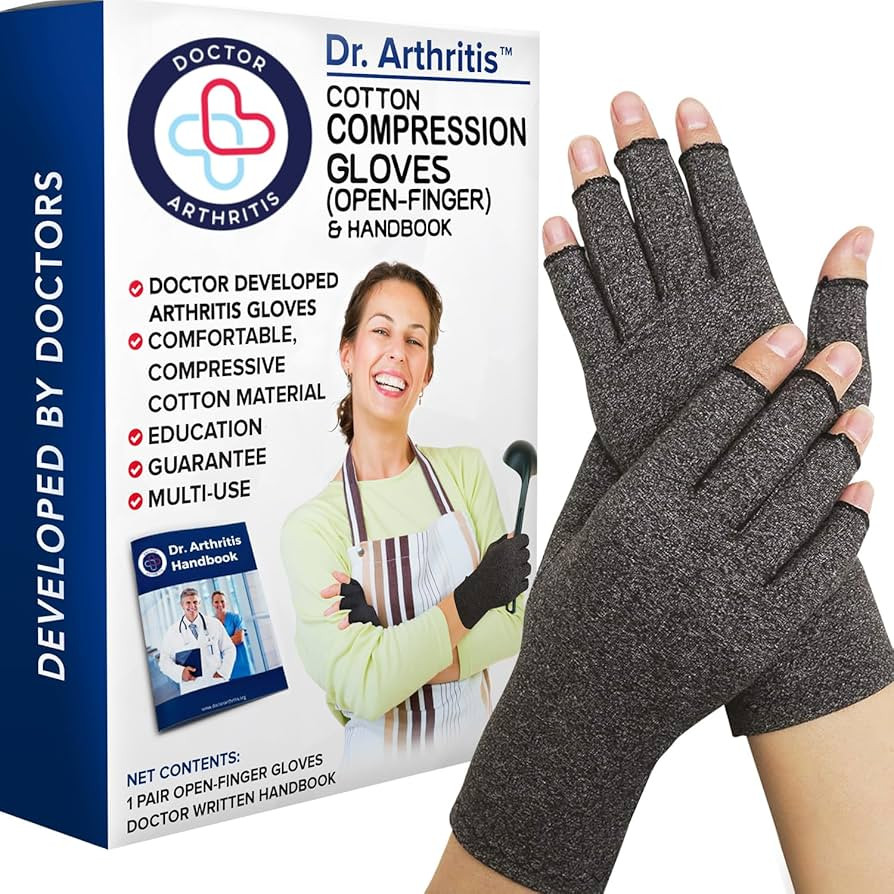 Doctor Developed Compression Gloves for Arthritis & Medical Handbook, Arthritis Gloves for Women ... | Amazon (UK)