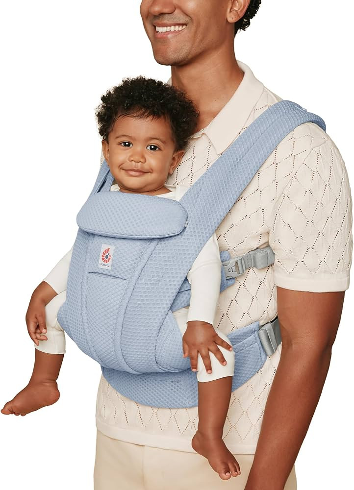 Ergobaby Omni Deluxe All Carry Positions Breathable Mesh Baby Carrier with Enhanced Lumbar Suppor... | Amazon (US)