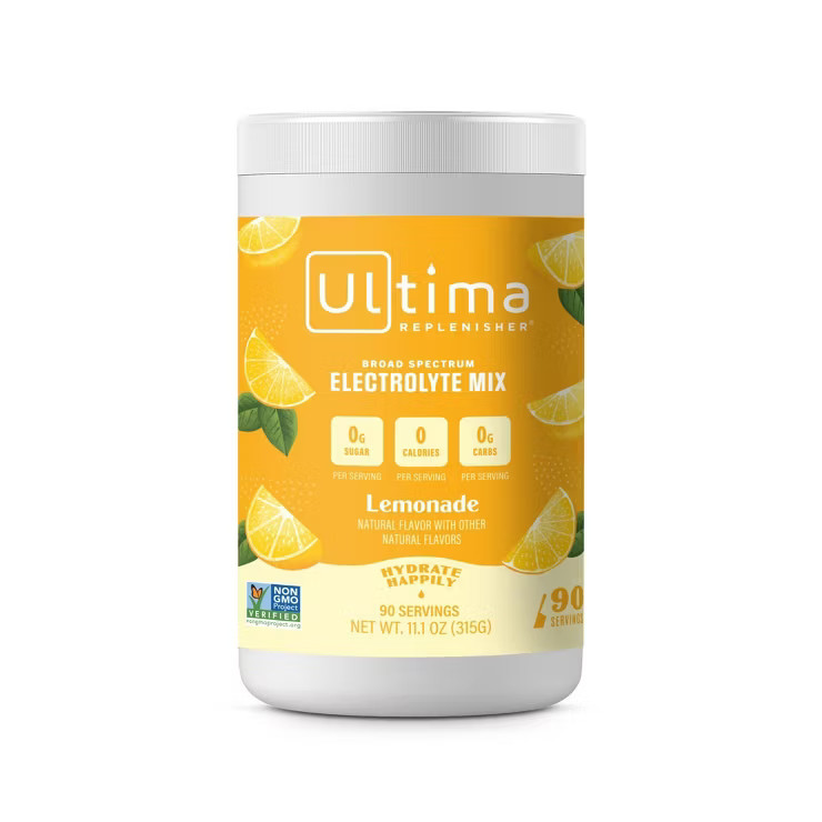 Ultima Replenisher Lemonade Electrolyte Vegan Supplement - 11.1oz | Target