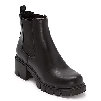 Arizona Womens Thayer Block Heel Chelsea Boots | JCPenney
