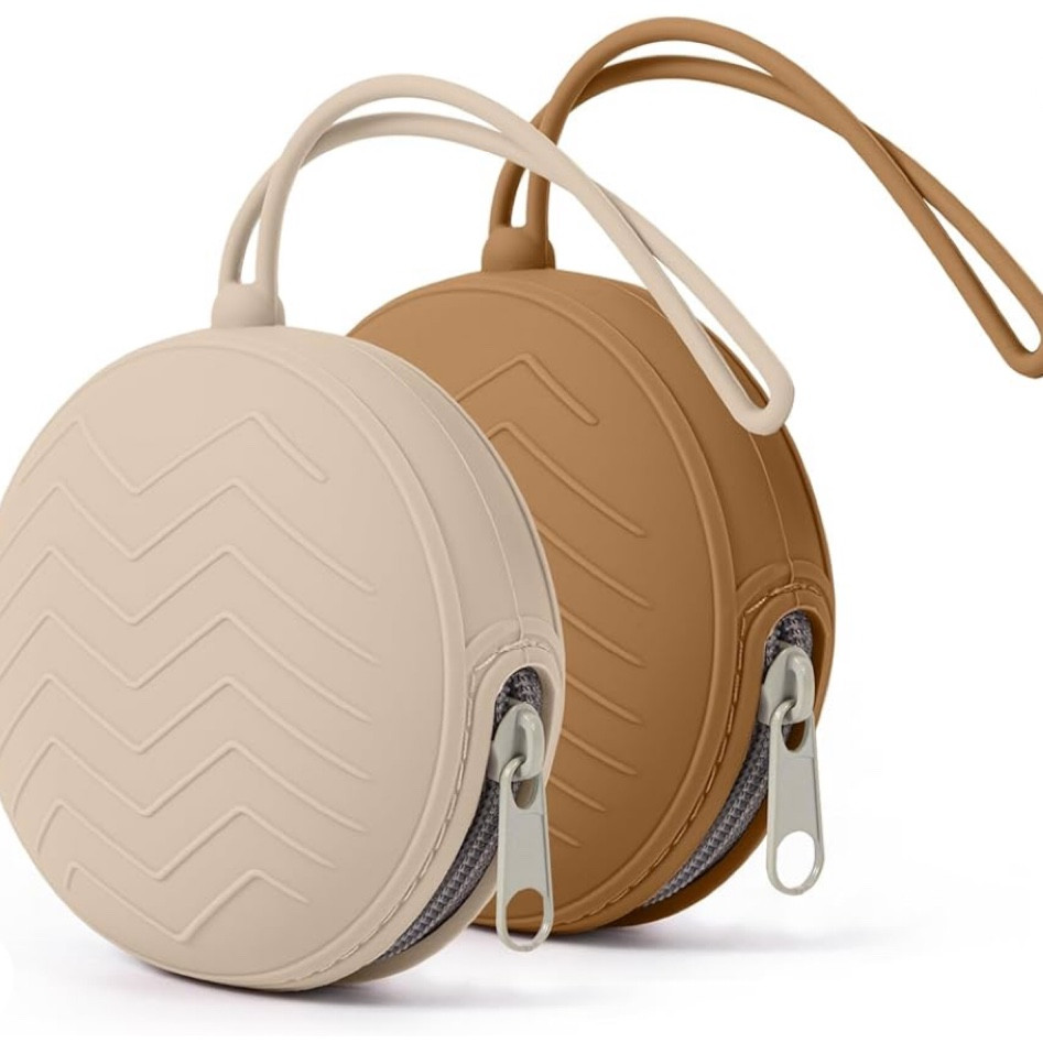 These pacifier cases are so useful! I love the neutral tones and I love that they’re silicon - you can attach them to anything easily (stroller, diaper bag, etc) and also wash them super easily. 

#LTKfamily #LTKtravel #LTKbaby