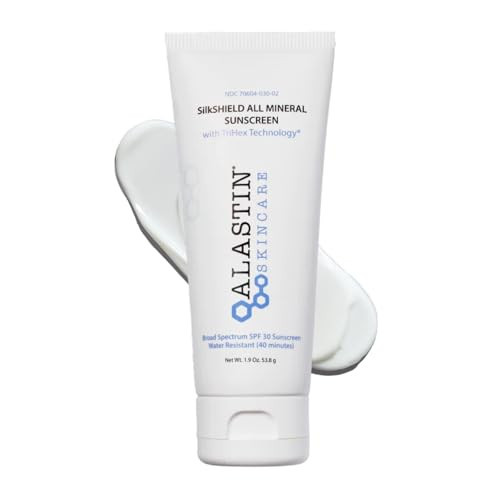 ALASTIN Skincare SilkSHIELD Mineral Sunscreen for Face SPF 30 (1.9 oz) | Lightweight Sunblock Lotion | Daily Moisturizer | Fragrance-Free | Amazon (US)