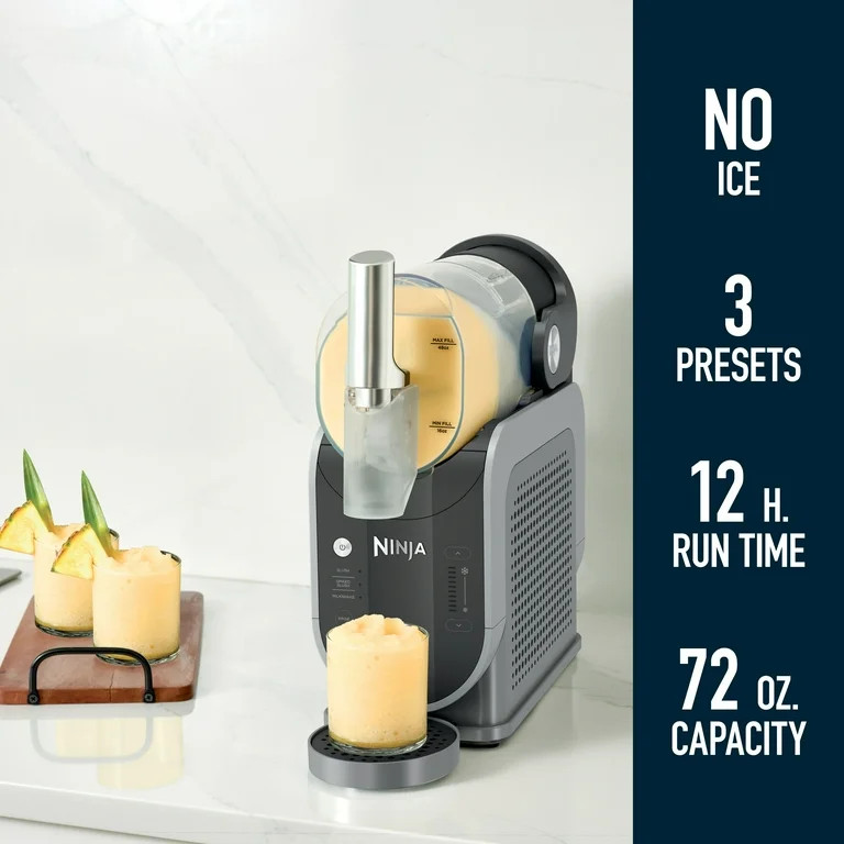 Ninja SLUSHi Frozen Drink Machine with RapidChill Technology, 72 oz, 3 Presets, Dishwasher Safe, ... | Walmart (US)