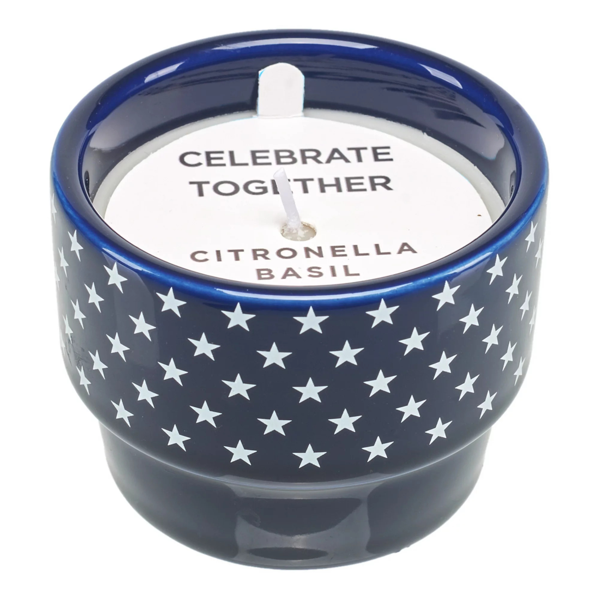 Celebrate Together™ Americana Citronella Basil Mini Star Candle Jar | Kohl's