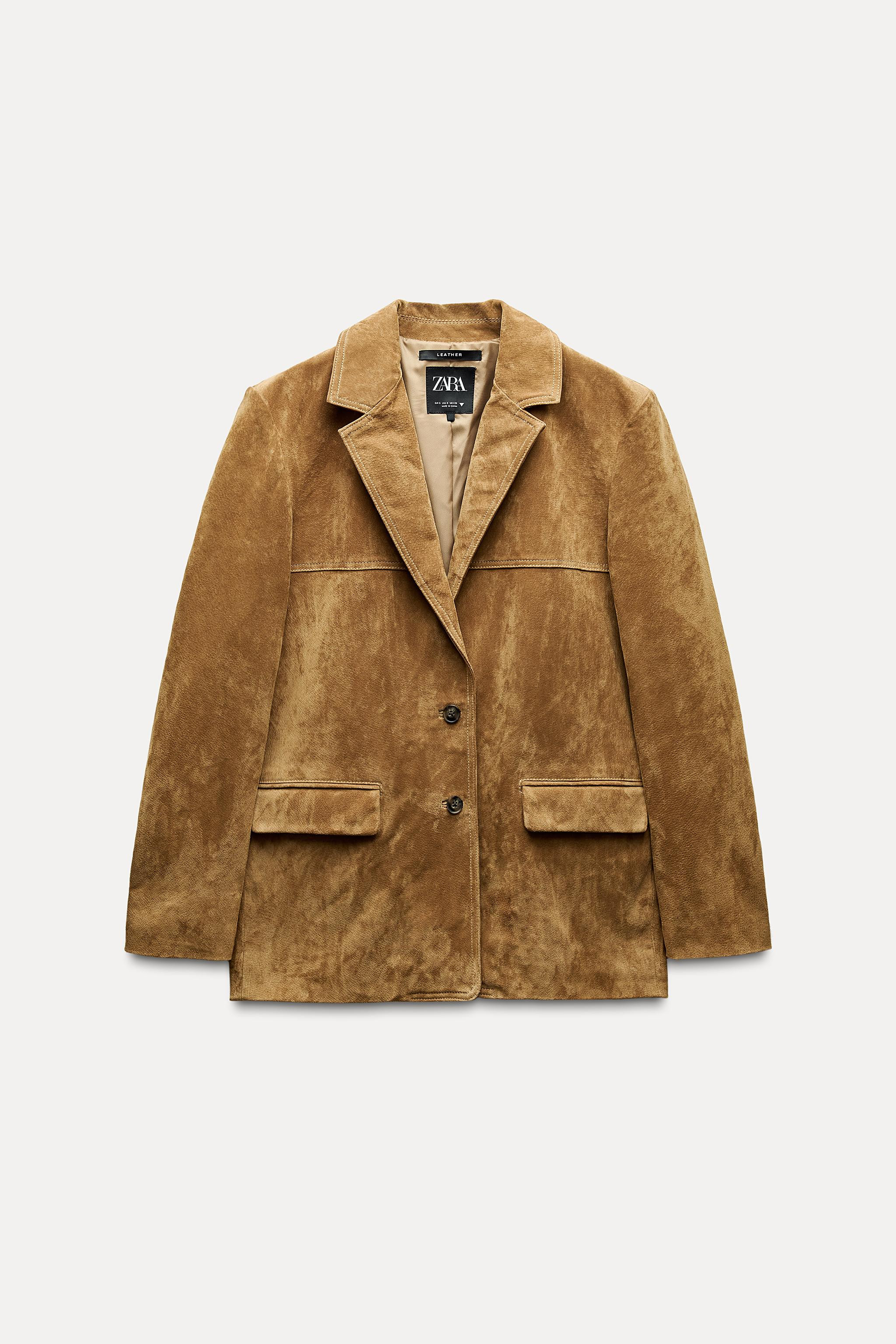 SUEDE BLAZER | Zara US