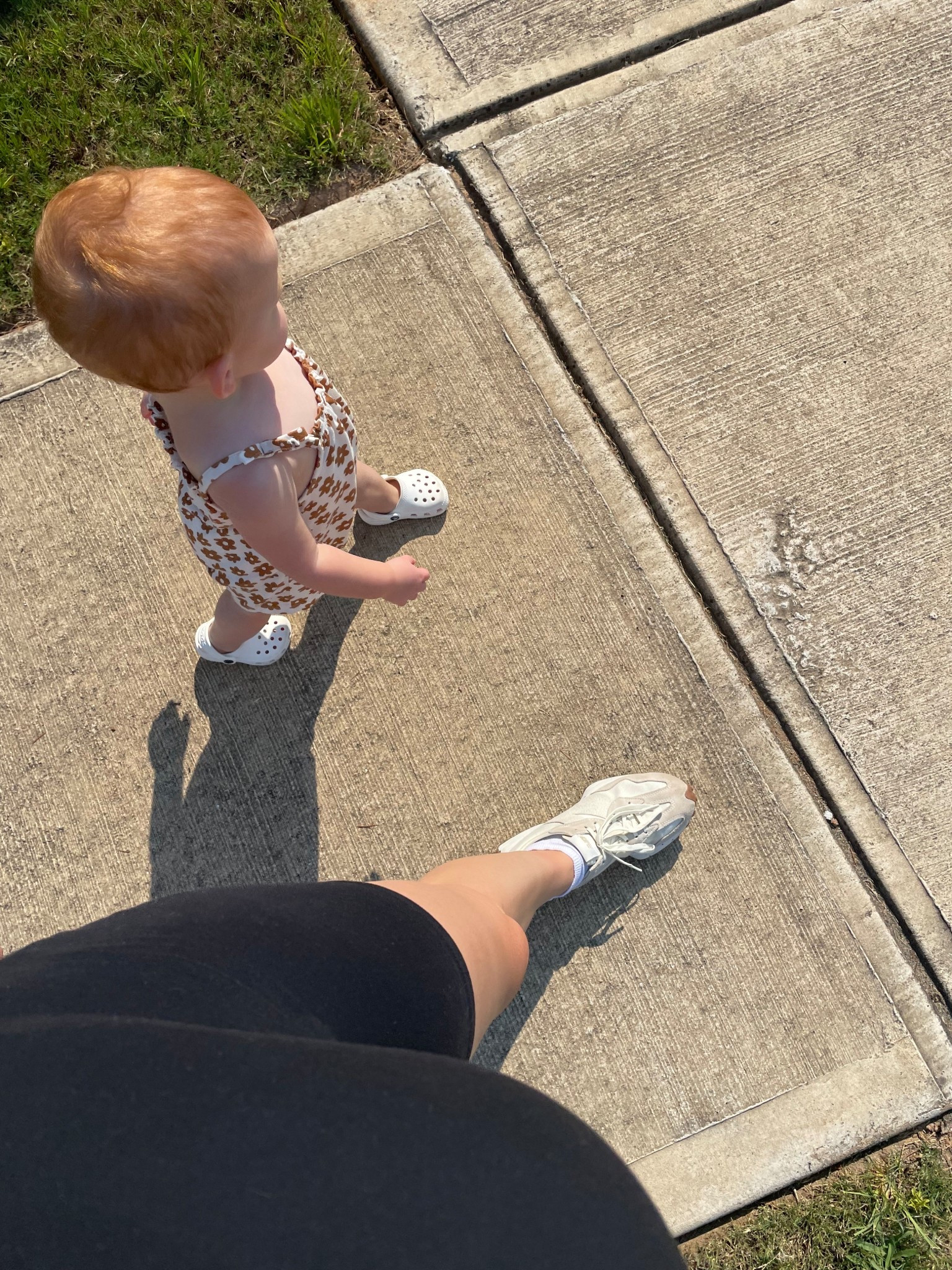 My go to summer maternity outfit & loving little sleeveless rompers for my toddler. 

#LTKActive #LTKBump #LTKKids