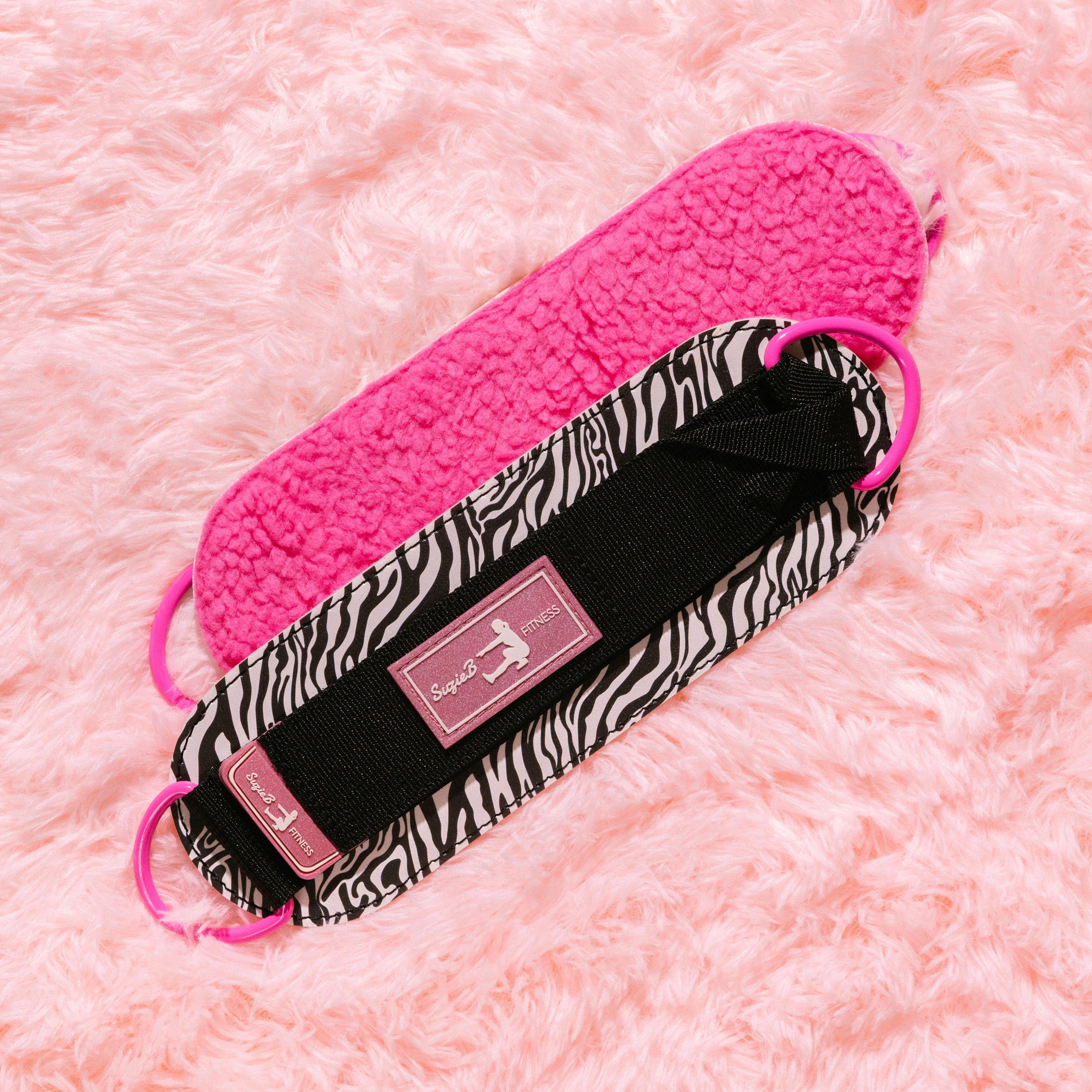 Zebra Ankle Strap | SuzieB Fitness