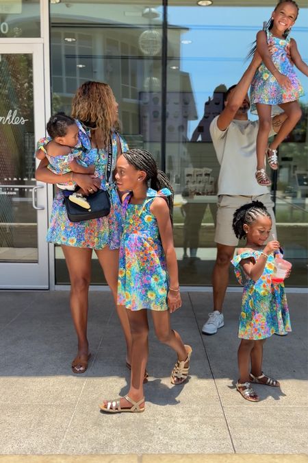 Family matching with my girls!! Dresses are from @showmeyourmumu! 

#LTKStyleTip #LTKFamily #LTKKids