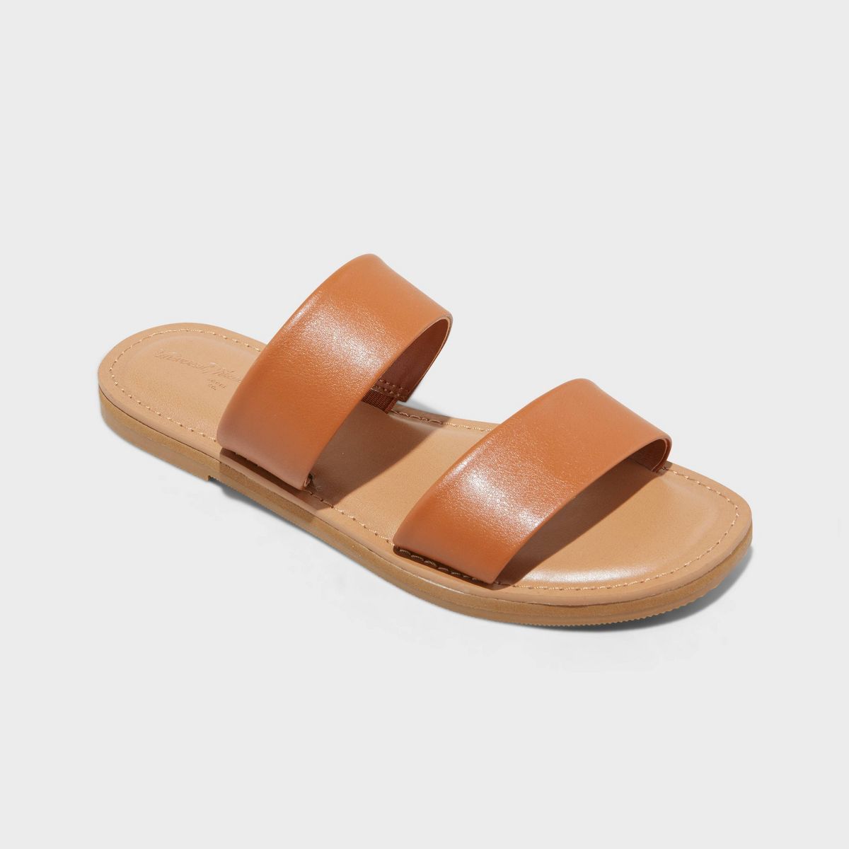 Women's Dora Footbed Sandals - Universal Thread™ Cognac 9 | Target