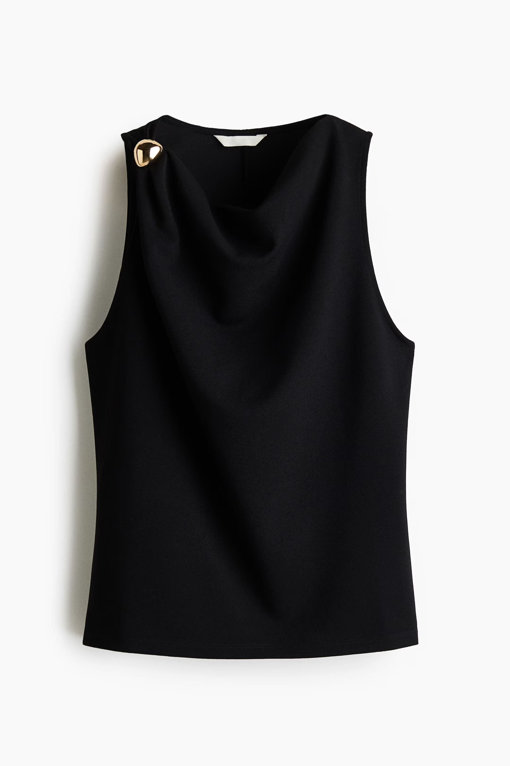 Cowl-Neck Sleeveless Top | H&M (US + CA)