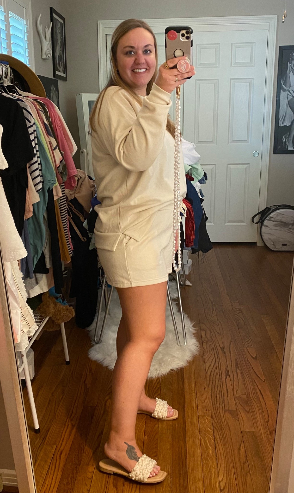 Matching set, loungewear, lounge set, beach vacation, vacation set, coffee, coffee date, shorts set, target set, cozie set, beach set, weekend outfit

#LTKMidsize #LTKTravel #LTKFindsUnder50