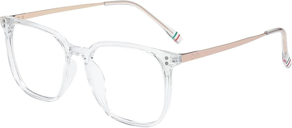 GUDVUE Oversized Blue Light Glasses, Computer Reading/Gaming/Phones Glasses, Anti Glare/UV400/Eye... | Amazon (US)