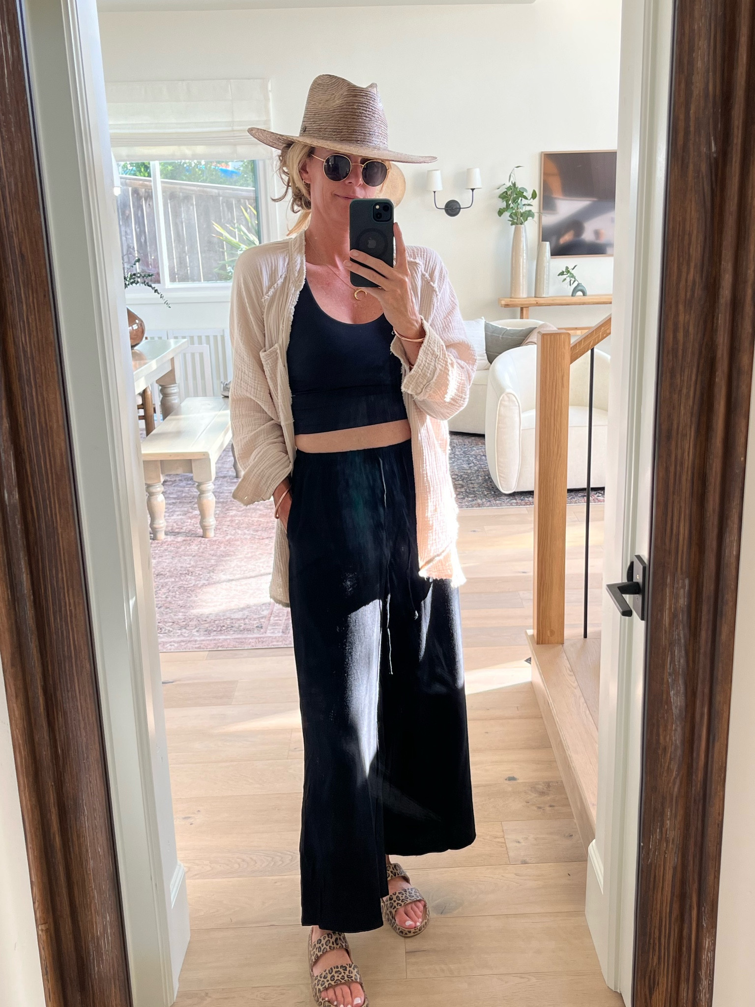 Amazon pants.  Street legal pajamas.   SO GOOD. Got three colors!!  True to size.  